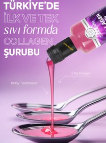 Resim Zühre Ana 5 Tip Hidrolize Kolajen Peptit İçeren Collagen Şurubu 