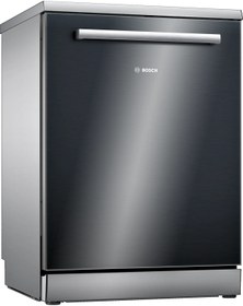 Resim Bosch SMS6ENB60T Serie 6 Solo Bulaşık Makinesi Siyah 60cm 