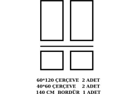 Resim Sepettebiz Boyanabilir Çıta 2,5 cm (Kesimli Hazır Paket) 37 