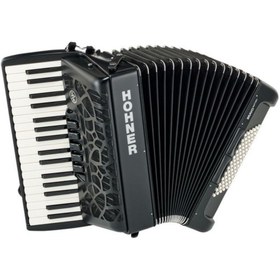 Resim Hohner A166103 MyColor III 72 Akordiyon (Night Jet Black) 
