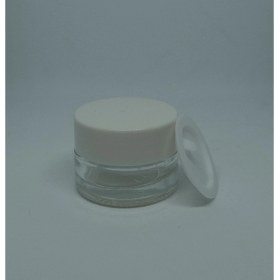 Resim Krem Kutusu 5 ml (20 Adet) Boş Şeffaf Cam Kavanoz 