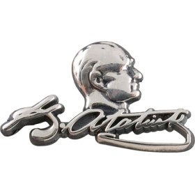 Resim Akyüz Gümüş Kemal Atatürk İmzalı Gümüş Atatürk Rozeti Akse009 