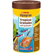 Resim Sera Vipagran Nature Süs Balıkları İçin Granül Temel Balık Yemi 250 ML ( 80 Gr ) 
