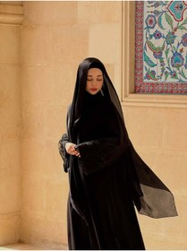 Resim modacofashion Mina Ferace: Dubai Krep Fermuarlı ve Kuşaklı 