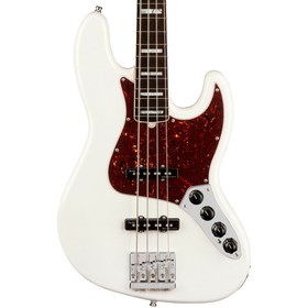Resim Fender American Ultra Jazz Bass 4 Telli Bas Gitar - Arctic Pearl / Rosewood 