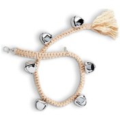 Resim Geeksen Köpek Tuvalet Eğitimi Ve Seyahat İçin Çelik Zil Sistemi - Gürültülü Haberleşme Aracı, Ev Dekoru Uyumlu, Kolay Asma Tasarımı 