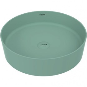 Resim Creavit Loop Çanak Lavabo Nil Yeşili LP145-00NY00E-0000 