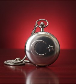 Resim Samstar Köstekli Cep Saati Ay Yıldız Figürlü 