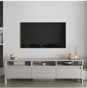 Resim Atlas 3 Kapaklı Tv Ünitesi 160 Cm Sis Gri 