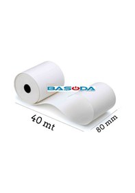 Resim E-80X40 Termal Yazarkasa Rulosu 10Lu Paket 