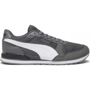 Resim Puma 384640 14 ST Runner V3 Mesh Gri-Beyaz-Siyah Erkek Spor Ayakk 