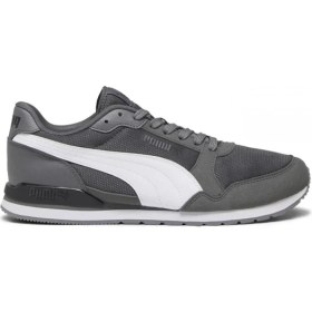 Resim Puma 384640 14 ST Runner V3 Mesh Gri-Beyaz-Siyah Erkek Spor Ayakk 