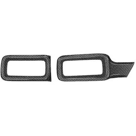 Resim Maverick 2022+ Karbon Fiber Yan Gösterge Paneli Klima Çıkış Havalandırma Kapağı Paneli Kaplaması - Kaiyi 