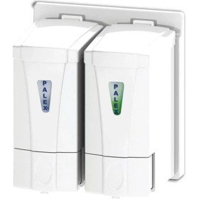 Resim Omnisoft Plx 3564-0 Mini Sabun Dispenseri Çiftli 250 ml Beyaz 