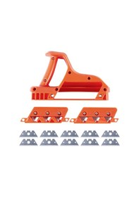 Resim Symbee Abs Ahşap Taşlama Aleti 45 +60 Kombinasyon 10 Adet Çelik Bıçak Tahta, Gipskarton Hızlı Kenar Düzenleyici 