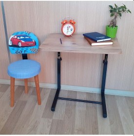 Resim Depolife Çocuk Ders Çalışma Notebook Masası Boyu Ayarlanabilir 