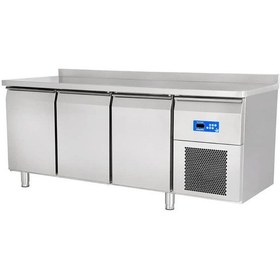Resim Öztiryakiler 3 Inox Kapılı Yatay Tip Derin Dondurucu, Tag 370 Lmv, 430 Kalite 