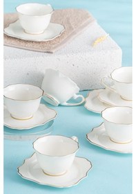 Resim Acar Omega 6 Lı Kahve Fincan Takımı 