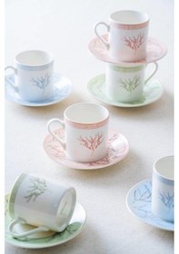 Resim Acar Sakura 6 Kişilik Kahve Fincanı Takımı - 90 Ml renkli 