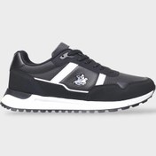 Resim Liger Erkek Ortopedik Cilt Günlük Yürüyüş Koşu Sneaker Spor Ayakkabı SİYAH - BEYAZ 