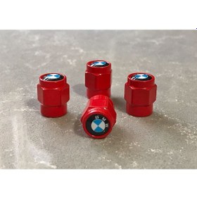 Resim Bmw Kırmızı Sibop Kapağı - Bmw Lüks Sibop Kapağı -Bmw Sibop 
