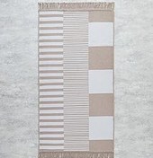 Resim English Home Vortice Dokuma Kilim Krem 
