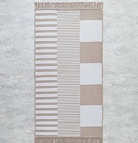 Resim English Home Vortice Dokuma Kilim Krem 