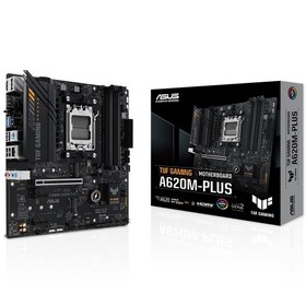 Resim tuf gamıng a620m-plus am5 ddr5 6400 hdmı dp m2 rgb gbit matx 