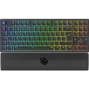 Resim Pusat Rapid Pro Monster Tactile Kırmızı Switch Kablolu RGB Mekanik Oyuncu Klavyesi 