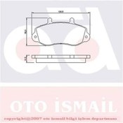 Resim BOSCH 986494288 Fren Balatası Ön Master I 80- / Transit T12 