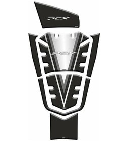 Resim Honda Pcx Tank Pad Set Gri Siyah 2021-2023 