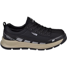 Resim Gamelu Hafif Taban Erkek Spor Ayakkabı Sneaker Ek-forget Siyah 