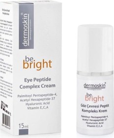 Resim Dermoskin Be Bright Göz Çevresi Peptit Kompleks Krem 15 ML 