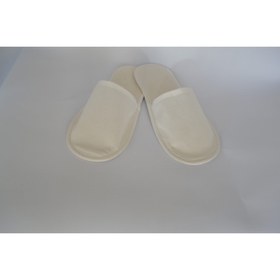 Resim EYMEN BUKLET Otel Tipi Biyeli Lüx Elyaf Terlik 50'li 