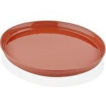 Resim Cotta Limoges Servis Tabağı Terracota 27 Cm The Mia