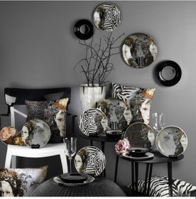 Resim Kütahya Porselen Zeugma 5187 Nano Dekor 24 Parça Yemek Seti Dg275 