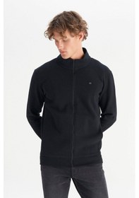 Resim Wrangler Selanik Full Zip Siyah Erkek Sweatshirt W2520533001 Siyah 