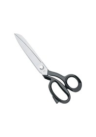 Resim Fdm 4115-9 Siyah Saplı Yatık Regula Makası Extra Kalite D-105 No:9 22,5 Cm 