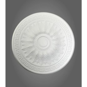 Resim YEDİTEPEOSMANLI Versace Desenli Stropiyer Tavan Lamba Göbeği - 50 cm 