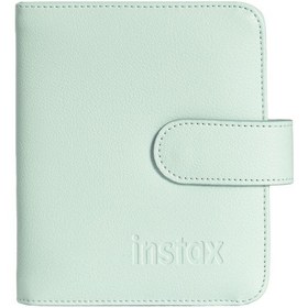 Resim Fujifilm Instax Mini 12 Fotoğraf Makinesi + 20'lu Film + Kare Albüm + Şeffaf Kılıf Seti Yeşil 