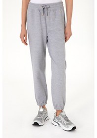 Resim U.S. Polo Assn. Kadın Gri Melanj Jogger Eşofman Altı 50306710-VR086 