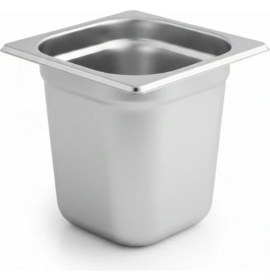 Resim Üret Çelik ÜRET Standart Gastronom Küvet GN 1/6 200 mm 3,4 lt 