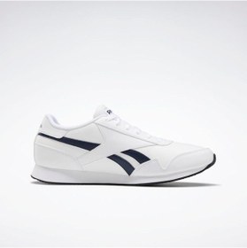 Resim Reebok EF7790 Royal CL Jogger 3 Erkek Beyaz Günlük Spor Ayakkabı Beyaz 