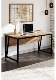 Resim Ms2 Çalışma Masası,ofis Masası - 70x140 Cm - Çam Ms2 - 140 - Çam 