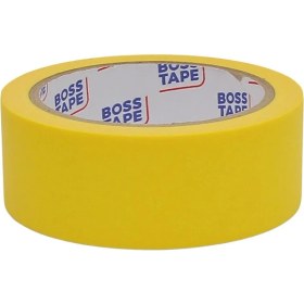 Resim Boss Tape Sarı Renkli Kağıt Bant En:38mm Boy:25mt 
