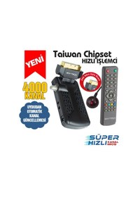 Resim Enytech Scart Çıkışlı Reciever Mini Uydu Alıcısı 