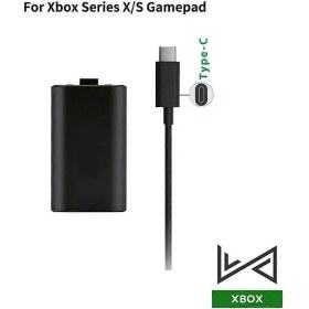 Resim Xbox Series S-X Gamepad Batarya + Şarj Kablolu Set 