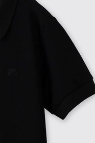 Resim Erkek Çocuk Siyah Polo Yaka Tişört 10 Yaş (140 cm) 