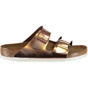 Resim Birkenstock Altın Kadın Arizona Terlik 952091 