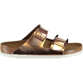 Resim Birkenstock Altın Kadın Arizona Terlik 952091 